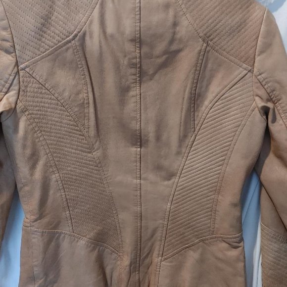 DANIER LEATHER BOMBER JACKET - Picture 8 of 9